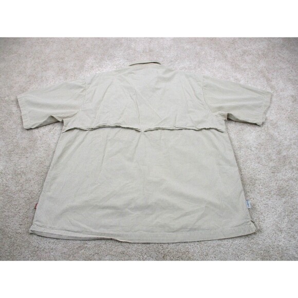 Simms Shirt Men Extra Large Beige Green Cor3 Button Up Fisherman Outdoors * - Picture 8 of 11